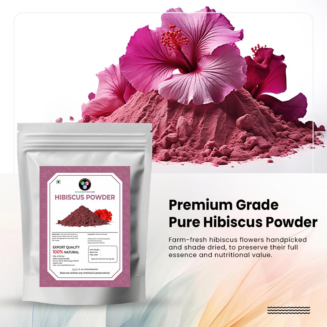 Aayuleubeda Badi Care ABC Hibiscus Powder (100 g) 3.5 Ounces