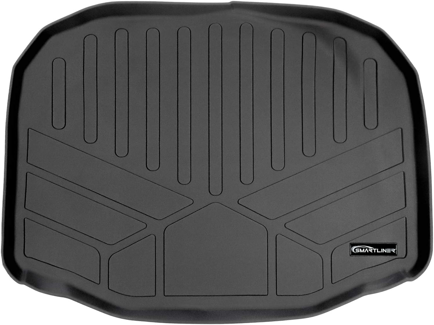 MAXLINER All Weather Custom Fit Cargo Liner Behind The 3rd Row Black Compatible with 2011-2019 Ford Explorer