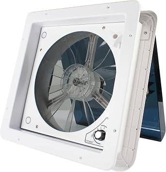 11" CE 3 Speed LED RV Vent Accessories RV Vent 12 Volt Fan Camping Caravan Window RV Camper
