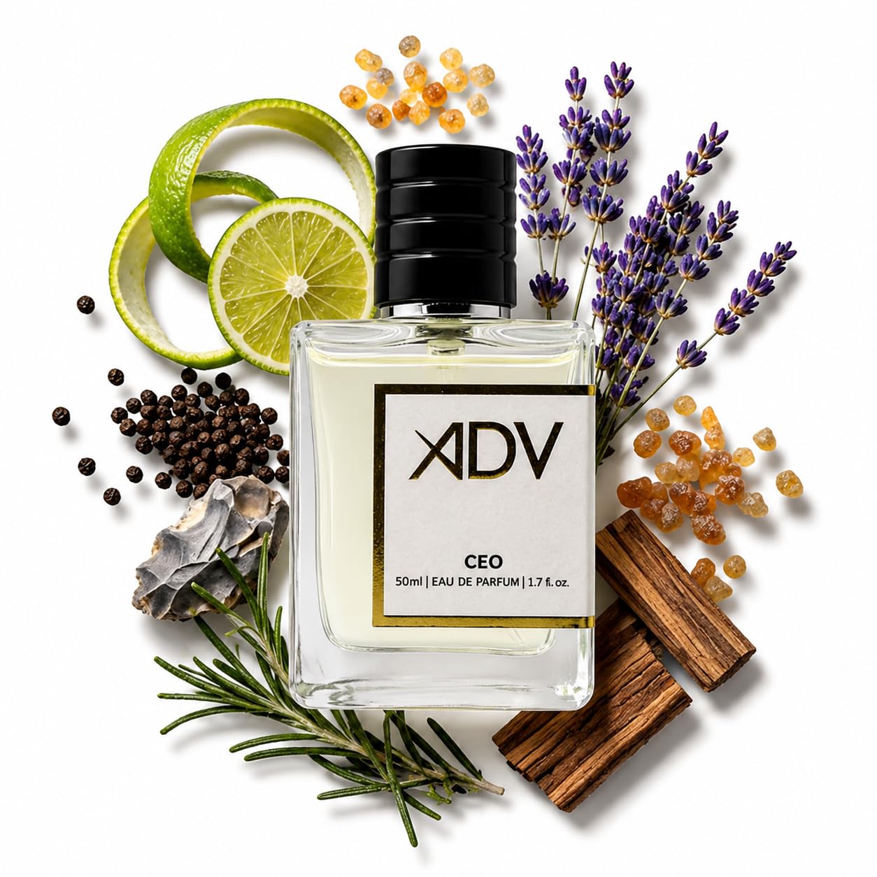 Aroma Di Vita - CEO Eau De Parfum for Unisex - Long Lasting Perfumes - 50ml - ADV Apparel Perfume-picture-35