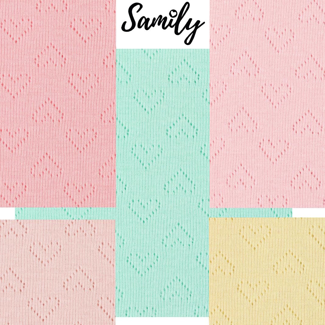 SAMILY Mädchen Unterwäsche Set 10er Pack | 5 Unterhemden + 5 Boxershorts – 100% Baumwolle, bequem & atmungsaktiv – Größe 122/128 (7–8 Jahre)