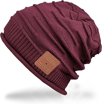 Mydeal Bluetooth Beanie Hat Cap with Stereo Speaker Headphones for Outdoor Sports Skiing Snowboard Skating Jogging