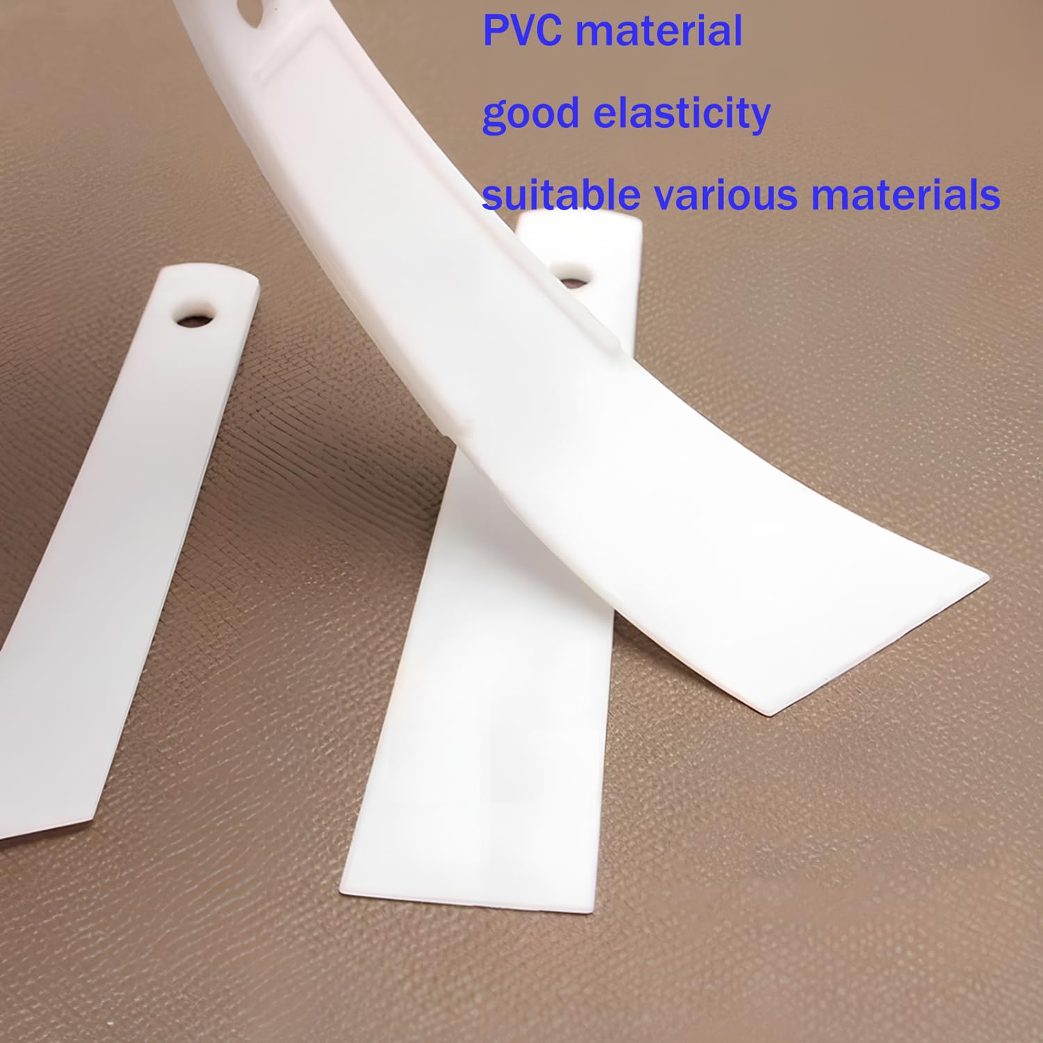 3 Pcs Plastic Glue Spreader Applicator, Reusable Plastic Putty Knife Smear Spreaders Mini Glue Sticks for Leather Craft DIY Art, Woodworking Tool