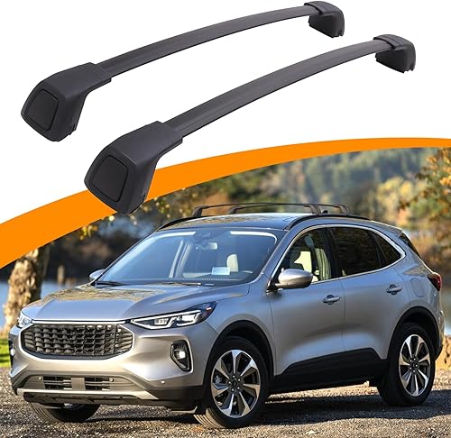 Vista 27 de Snailfly Barras transversales mejoradas para portaequipajes para Volvo XC40 2018-2025 con cerradura y silenciosos, accesorios de carga