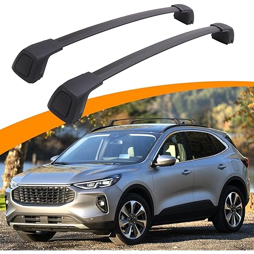 Snailfly Roof Rack Cross Bars Fit for Ford Escape 2020-2026 Cargo Carrier 220 lbs Capacity Less Noise Crossbars Accessories