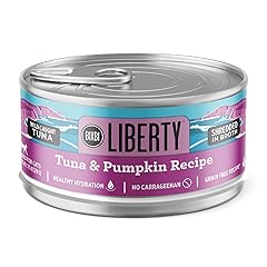 BIXBI Liberty Canned Wet Cat Food - Grain Free, Tuna and Pumpkin Recipe in Broth, 2.75 Ounce (Pack of 24)