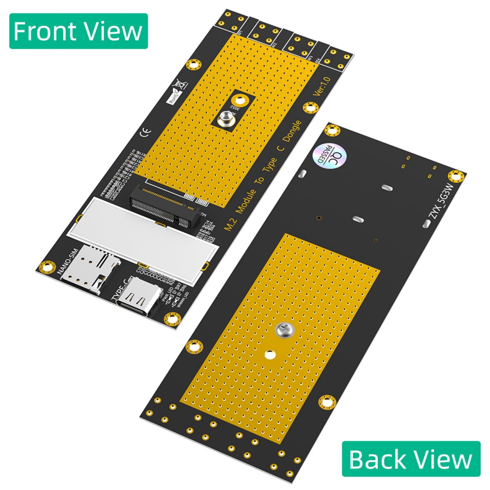 Modulo B a Tipo C Scheda Espansione Scheda di Accesso di Rete per RM500Q RM500U per Computer