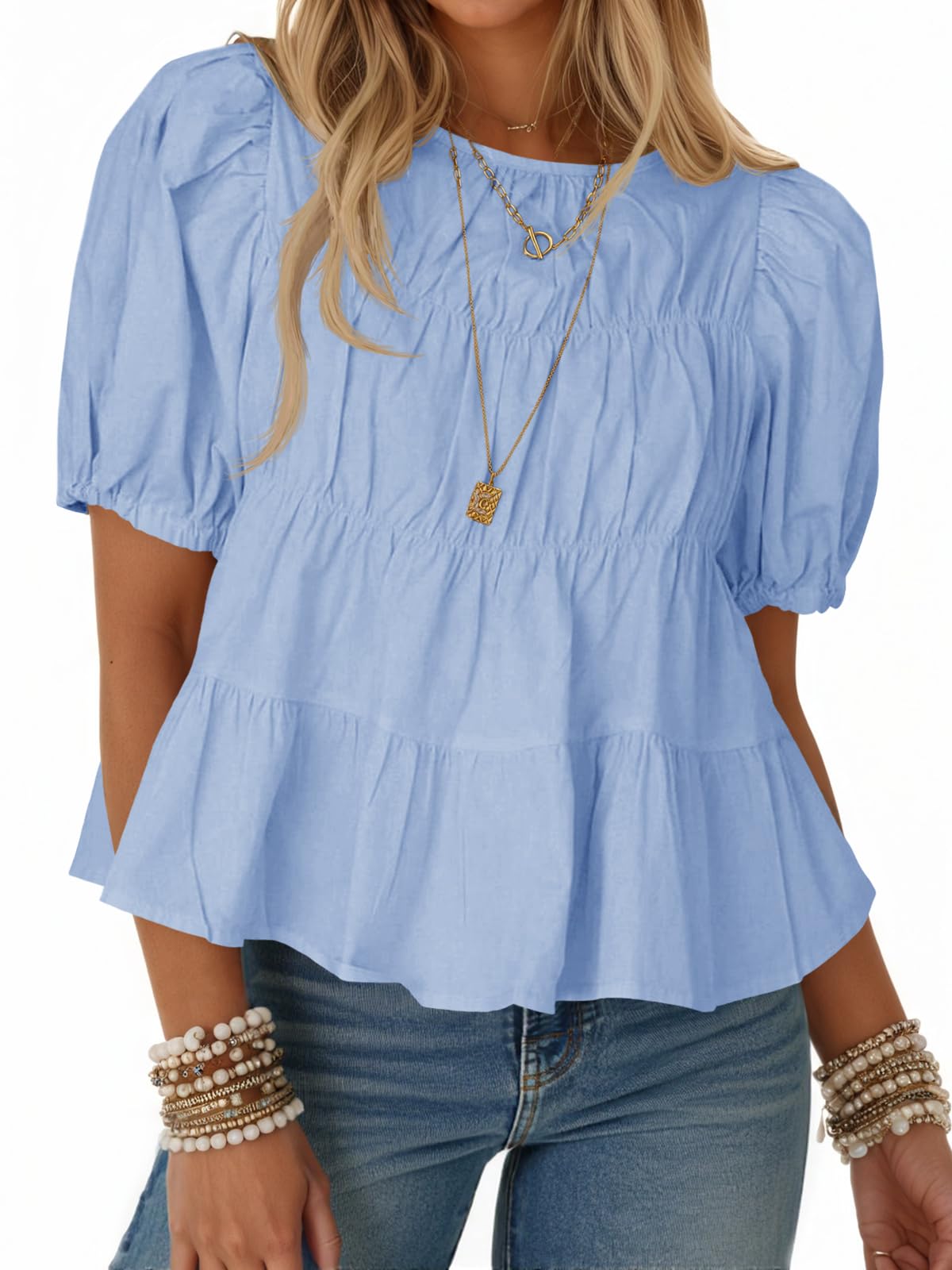 Tankaneo Peplum Babydoll