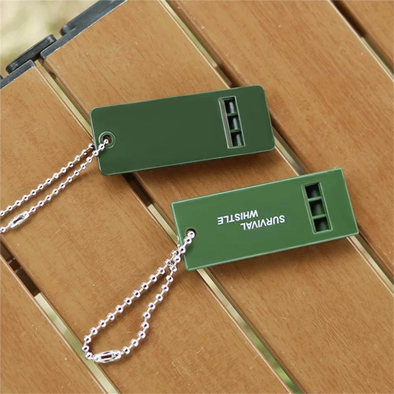 Safety Whistle 100 PCS High Decibel 3-Frequency Whistle Outdoor Emergency Survival