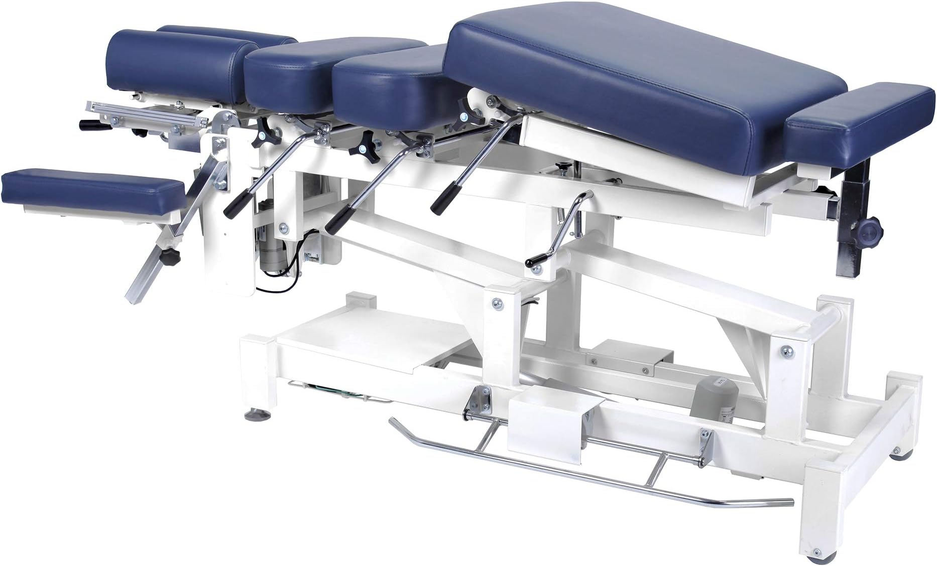 CA130 Push Drop 8 Section PT Chiropractic Physical Therapy Treatment Table Made in Taiwan 2 Side UAD Bars 3 Motor