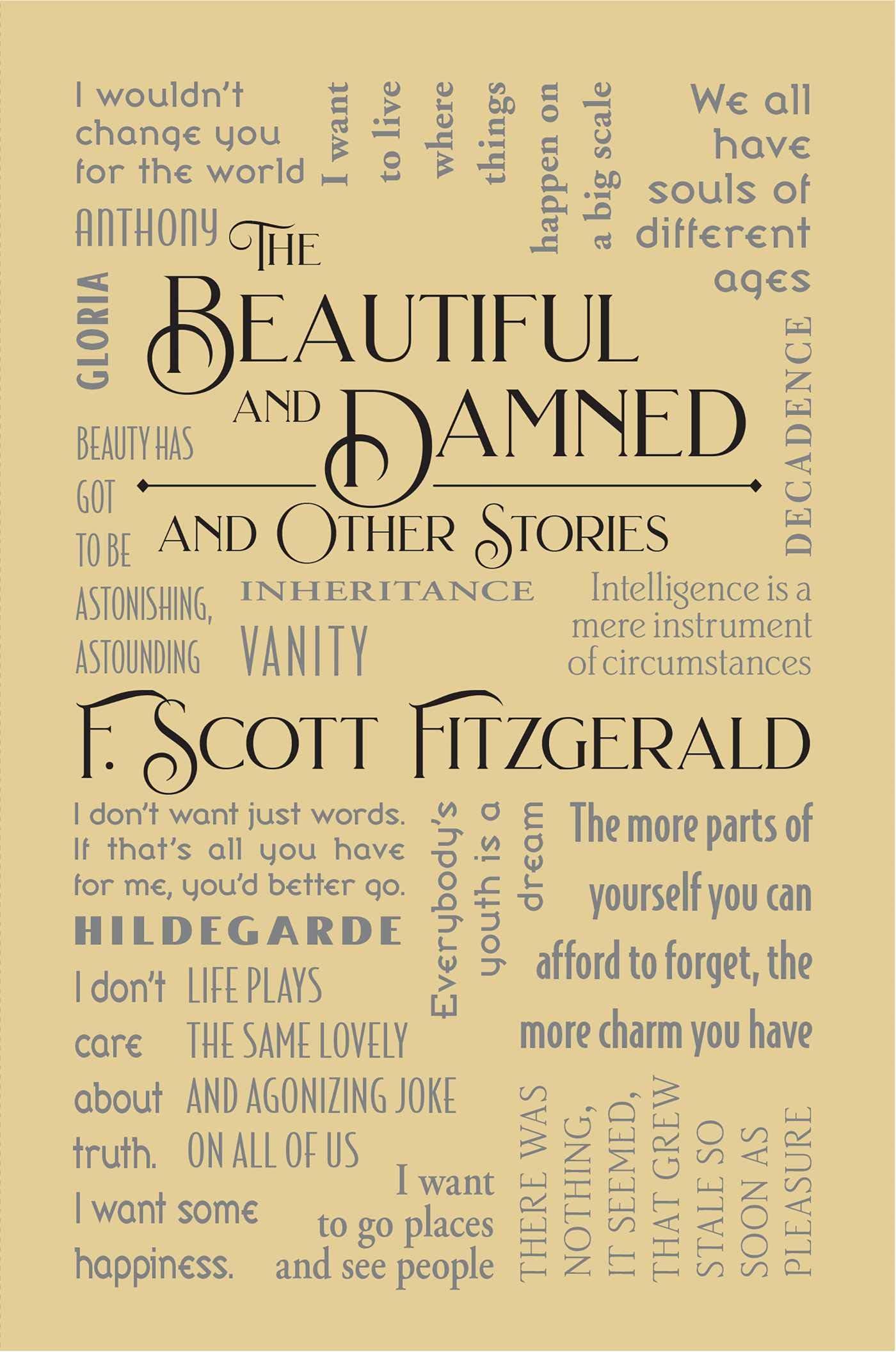 Beautiful And Damned And Other Stories (Word Cloud Classics)