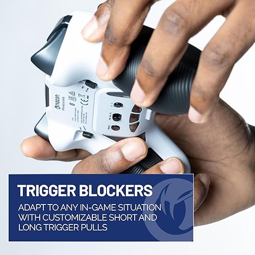 Miniatura 4 de NACON Revolution 5 Pro Officially Licensed PlayStation Wireless Gaming Controller for PS5 / PS4 / PC - Hall Effect, Trigger Stops, Mappable Buttons