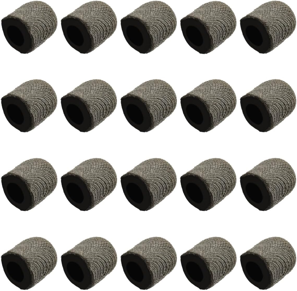 ibasenice Conductive Pen Head Replacement Tips for Capacitive Stylus Pens High Sensitivity Fiber Cloth Heads Precise Writing and Screen Protection for Touchscreen Devices