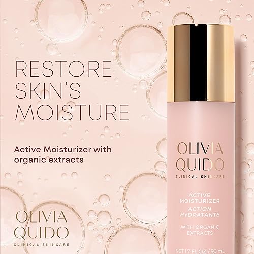 Miniatura 4 de OLIVIA QUIDO Clinical Skincare Active Moisturizer 1.7oz, producto de cuidado facial de la piel para mujeres y hombres, producto de cuidado personal