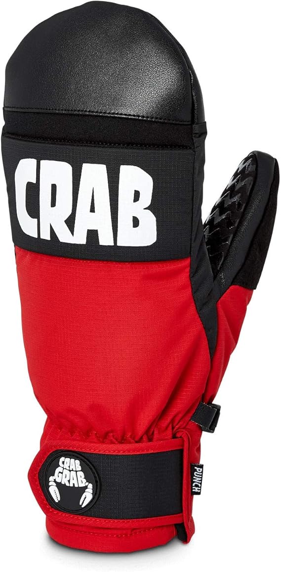 Crab Grab Punch Snowboard Mitt Red Amazon.co.uk Sports & Outdoors