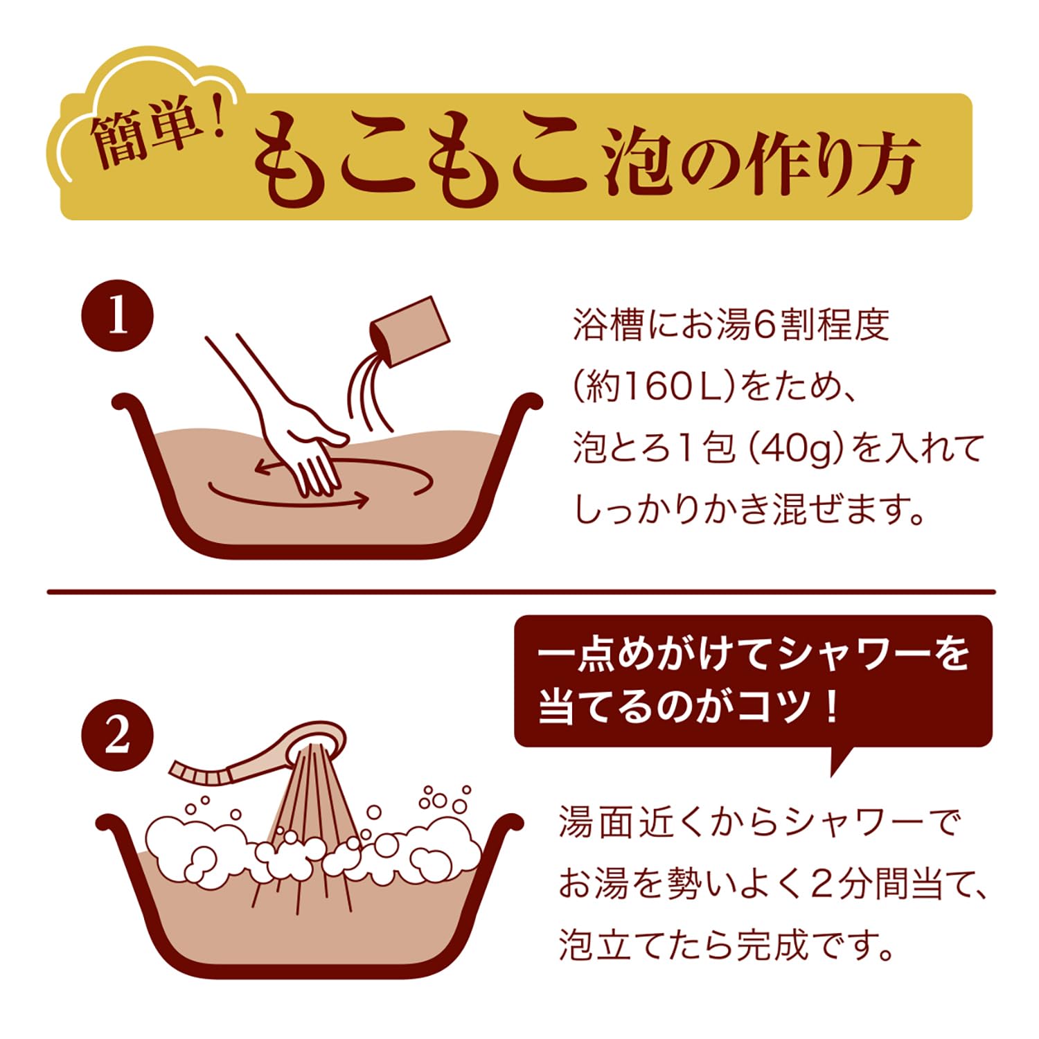 Amazon | お湯物語 贅沢泡とろ プレミアム 入浴料 ピオニー&ホワイト
