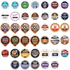 Perfect Samplers Great Coffee Gift Pod Variety Pack, Dark Roast and Bold Flavors, Single Serve Cups for Keurig K-Cup Machines - Robust Assortment, Unique, 80 Count, 2 Each of 40