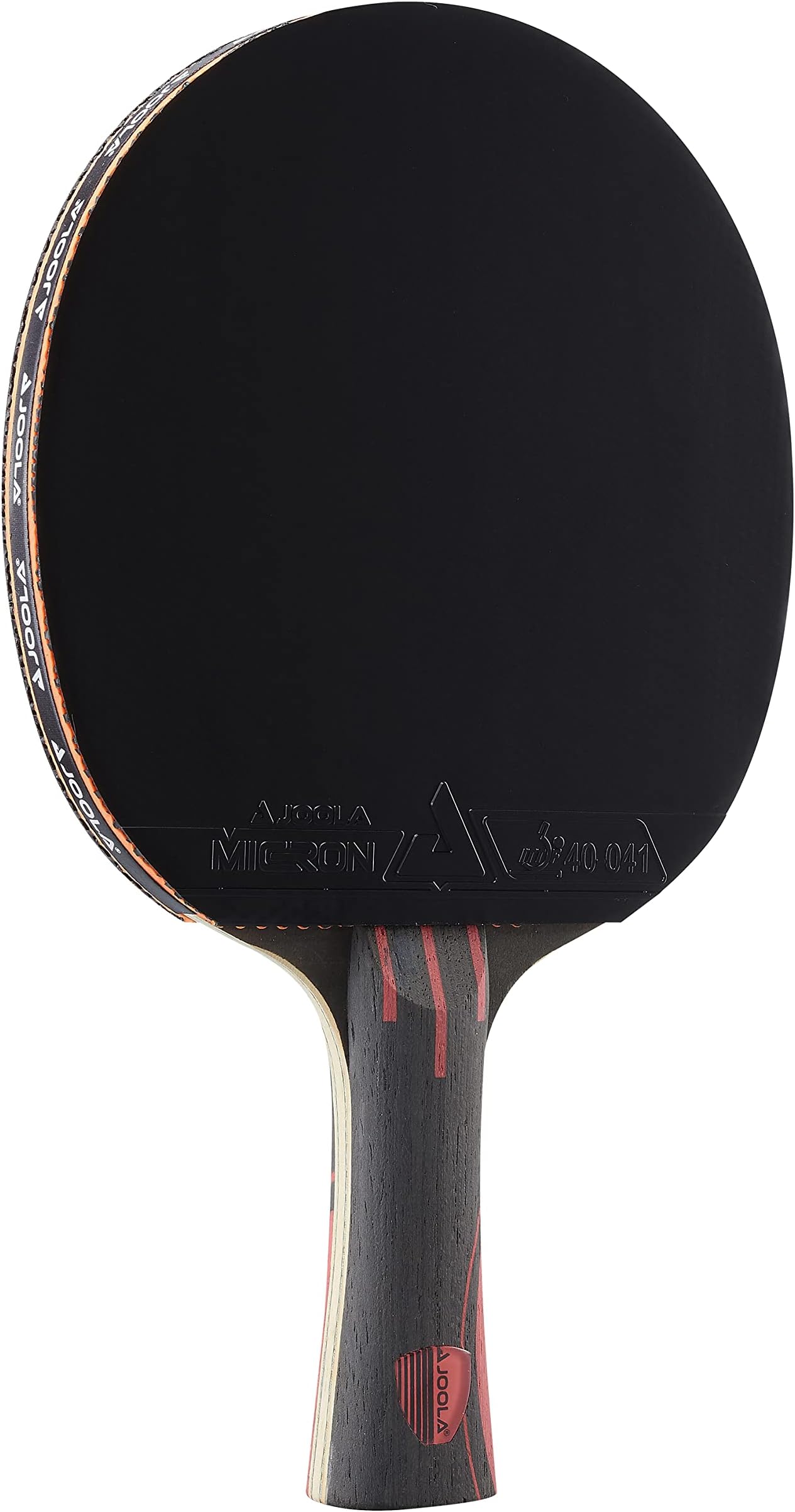 JOOLA Infinity Overdrive Professional Table Tennis Racket, Carbon Kevlar Technology, Double Sided Black Rubber, Advanced Training Competition Table Tennis Racket, Super Fast