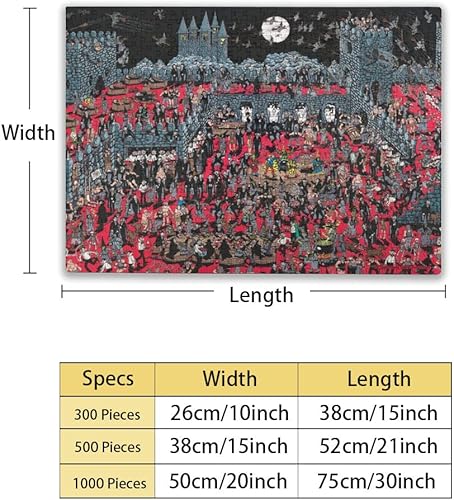 Miniatura 2 de Where's Waldo Nasty Nasties - Rompecabezas de 300 piezas para adultos, rompecabezas imposible, rompecabezas divertido para descomprimir regalos