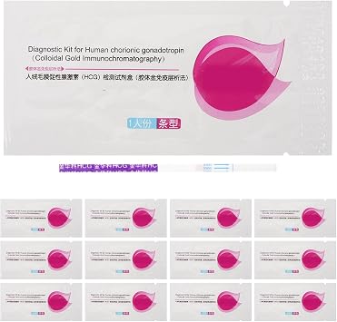 20pcs Pregnancy Test Strips for Early Detection, Samples