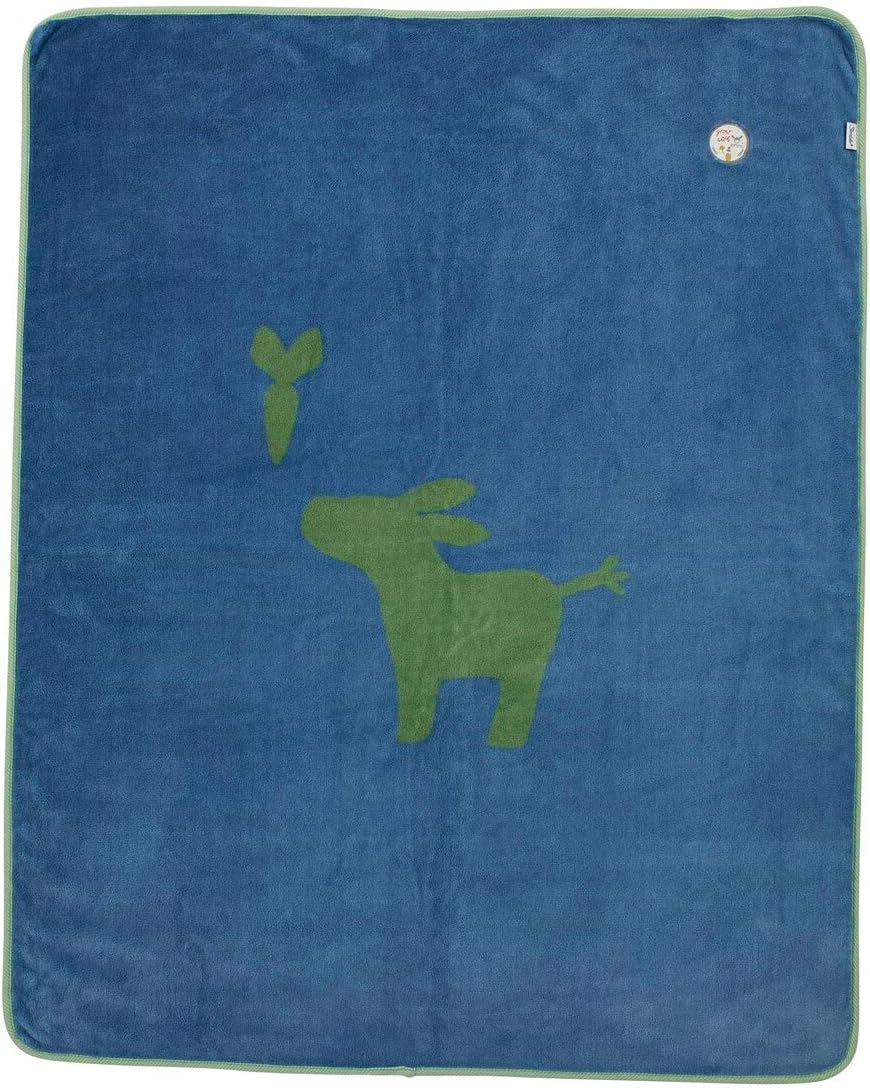 Sterntaler Plush Blanket Emmis Garden Blue