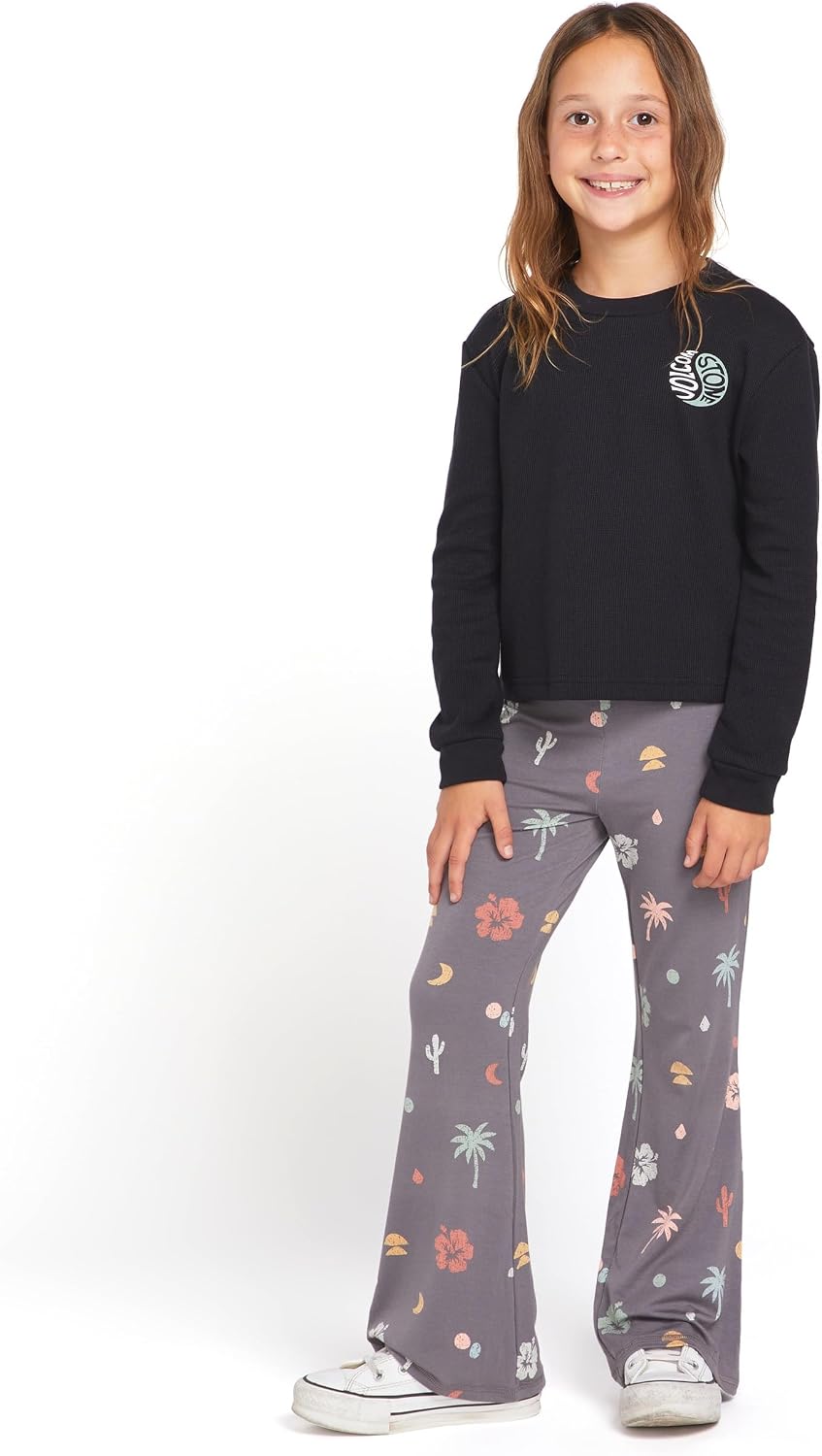 Volcom Girls' Little Girls Thermality Long Sleeve Thermal Shirt