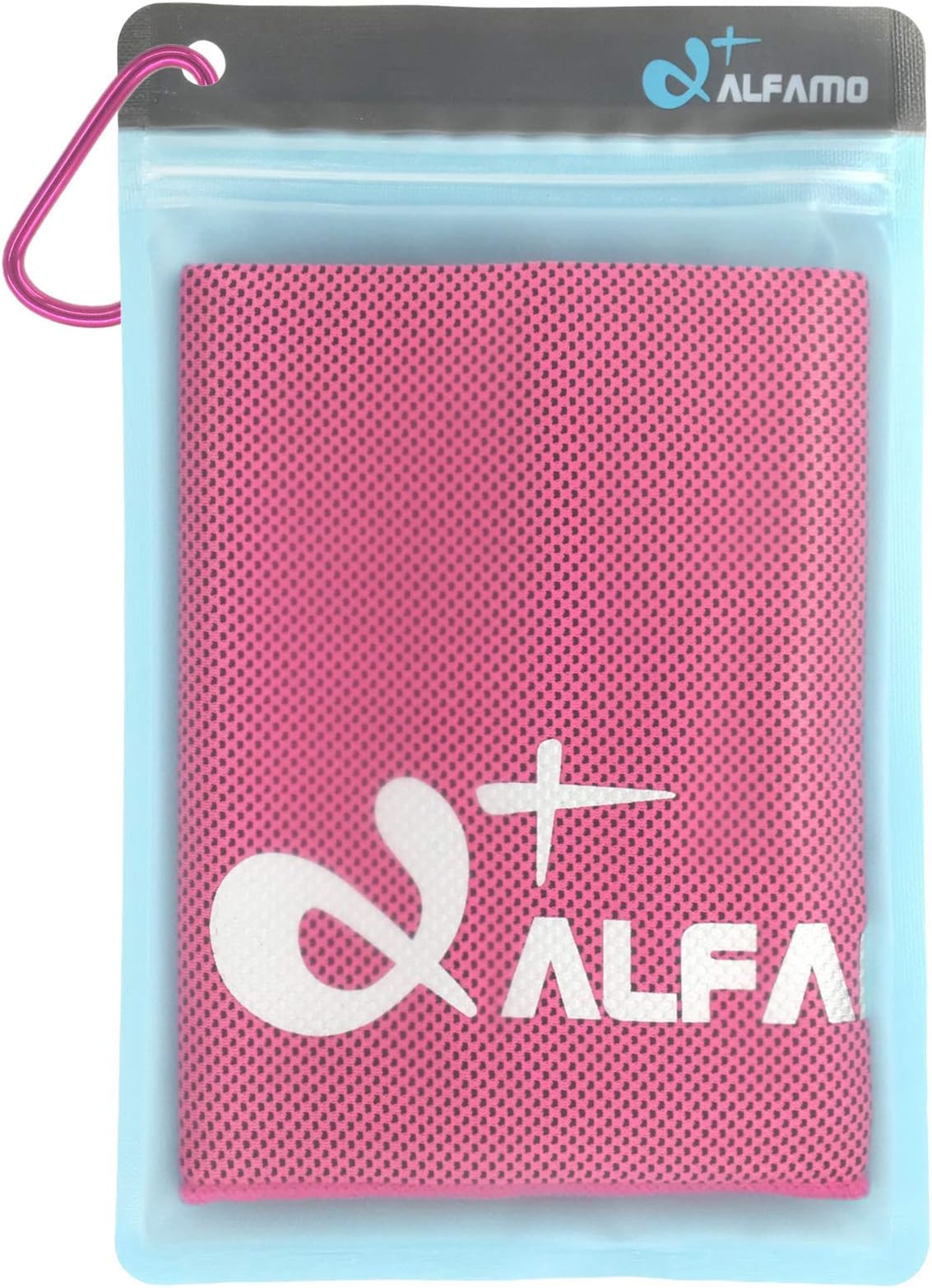 Alfamo Cooling Towel for Sports, Workout, Fitness, Gym, Yoga, Pilates, Travel, Camping & More