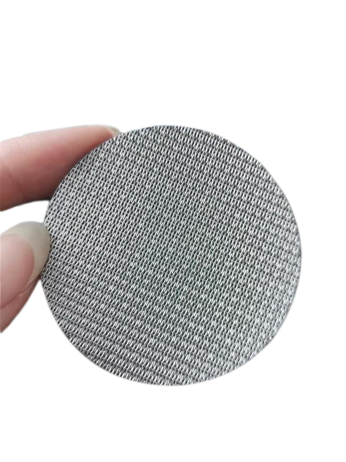 Disco filtrante in rete metallica sinterizzata in acciaio inossidabile 304 Piastra multistrato rotonda da 8 mm 20um(24mm x3mmx 1pc)