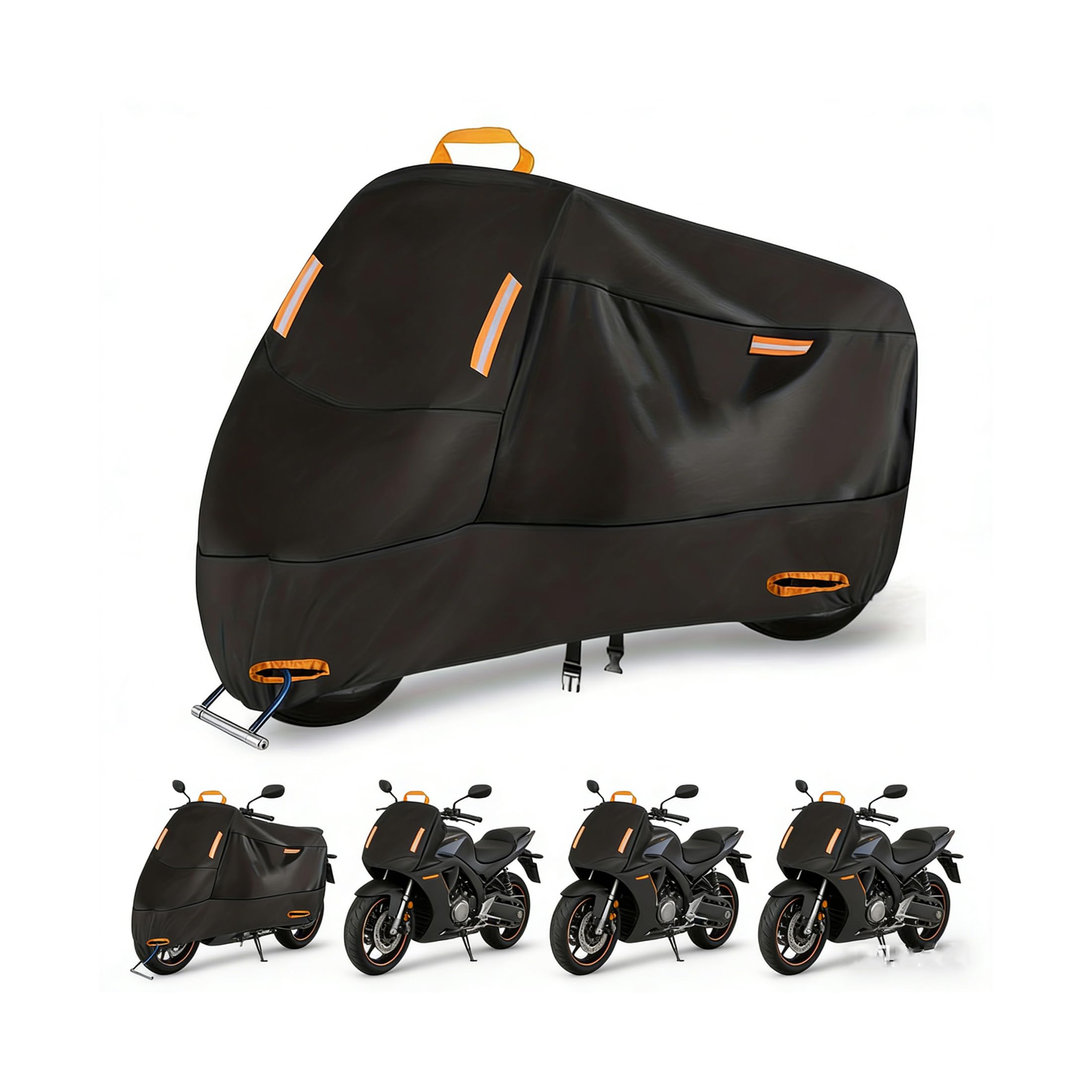 Motorcycle Cover for Kawasaki Ninja ZX-10R 2021-2025, Rain Sun