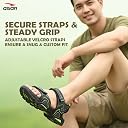 ASIAN Vistara-45 Men’s Sports Sandals | Lightweight, Durable & Comfortable Sandals for Daily Use, Walking, Beach, Travel, and Outdoor gallery image
