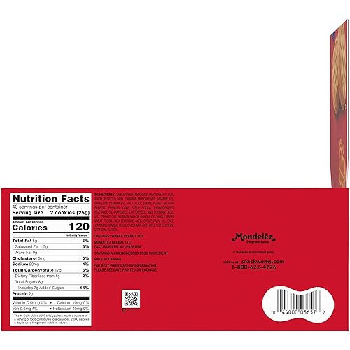 Miniatura 16 de NUTTER BUTTER Peanut Butter Sandwich Cookies, King Size, 10-3.5 oz Snack Packs