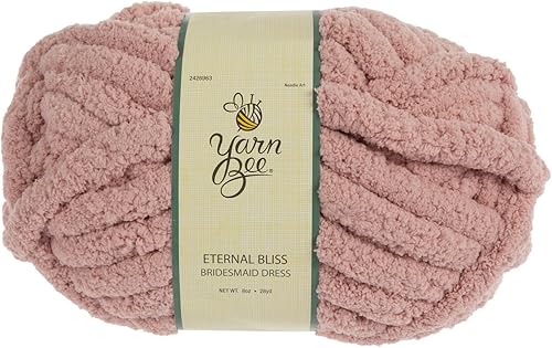 Miniatura 22 de Hobby Lobby Hilado Lila Francés Yarn Bee Eternal Bliss Hilo Grueso para Tejer y Manualidades Material de Bricolaje