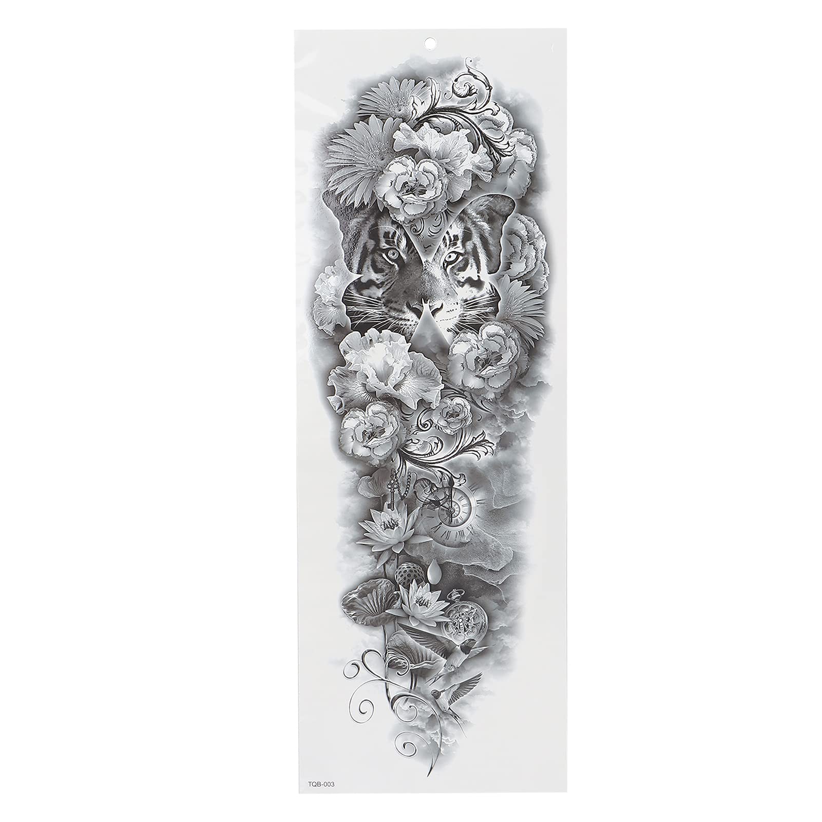 Sleeve Tattoo Drawing Template