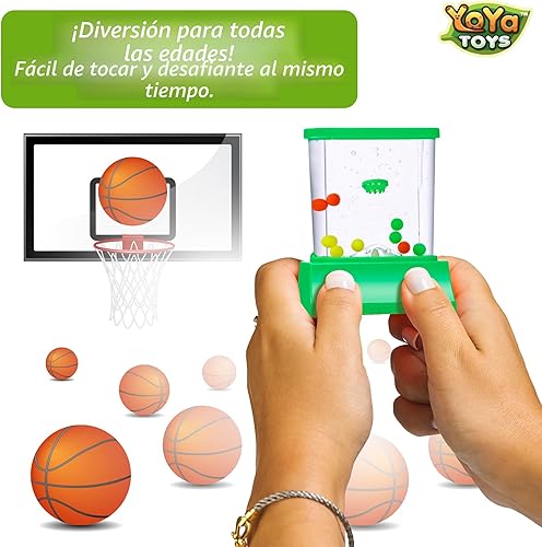 Miniatura 4 de YoYa Toys Aqua Rings Juego de agua de mano – Juego de 2 – Juguete de lanzamiento de anillos de agua y aro de baloncesto – Regalo para edades de 3
