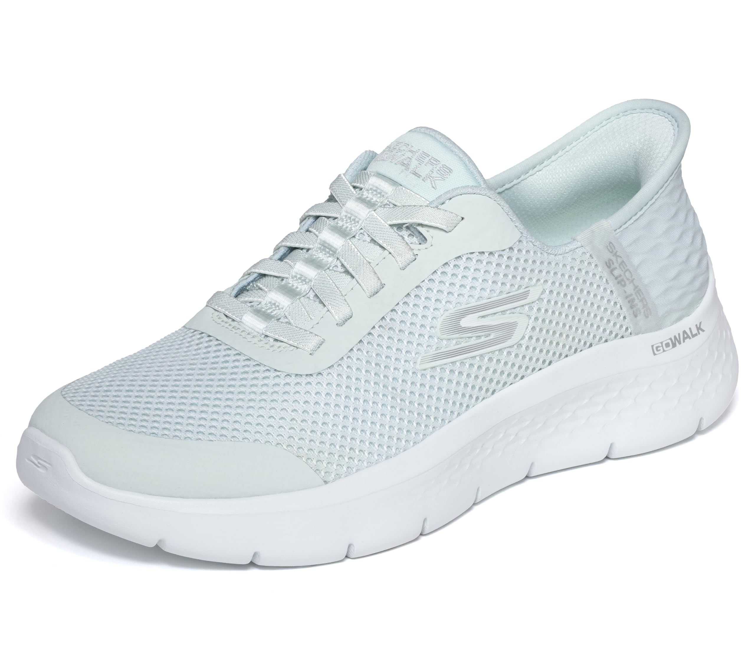 Skechers Black Go Walk Flex Grand Entry Slip-Ins Trainer