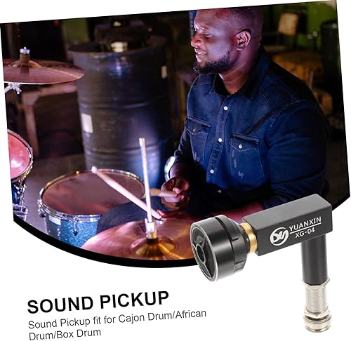 Miniatura 6 de Recogida de codo Pastillas de tambor profesionales accesorios para piezas de repuesto de tambor de metal recogida cajon tambor accesorio de