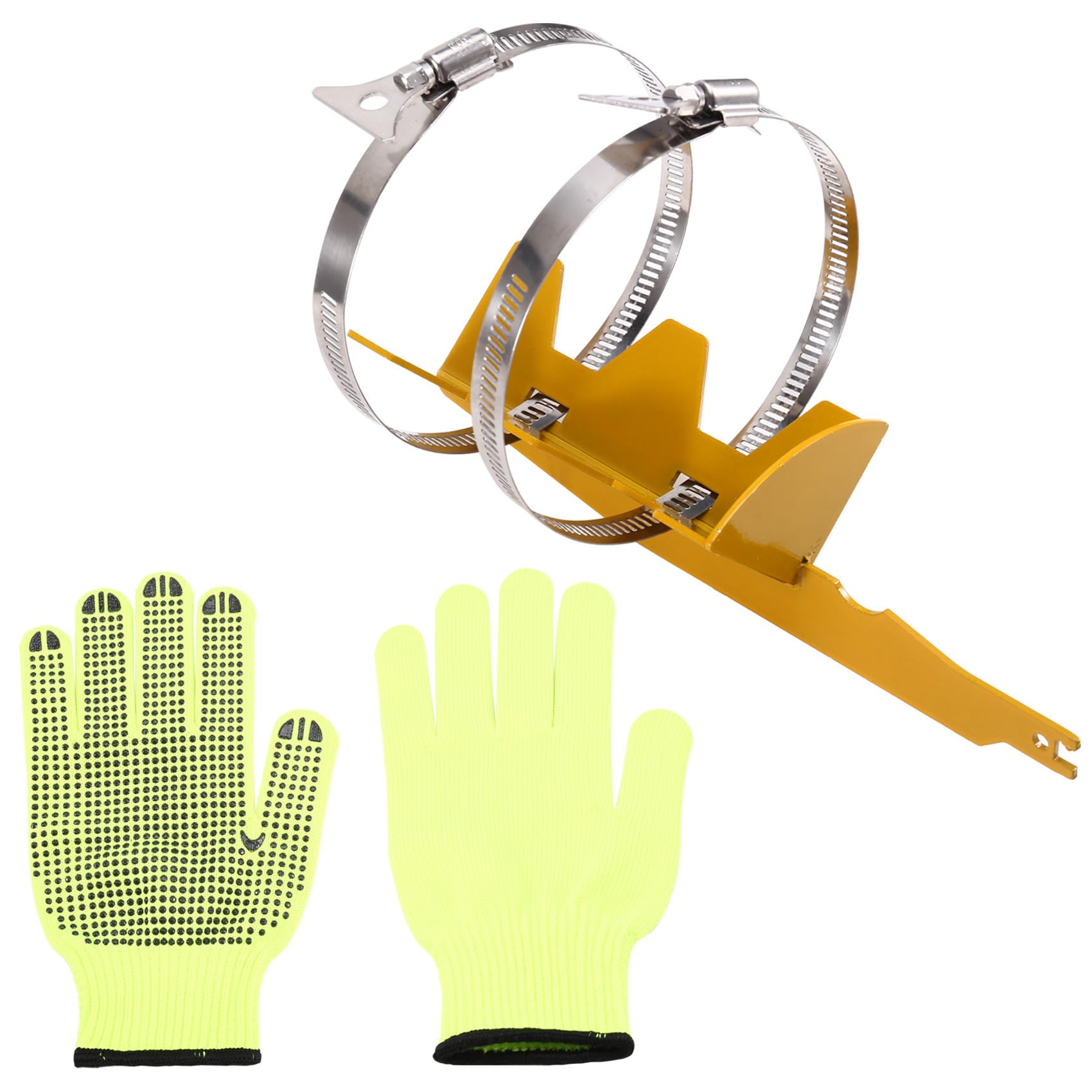 Udsknv[Ksl Yellow Paint Shaker And Mixer Attachment For Reciprocating Saw, Can Shaker, Fits 2-3 Inch Cans