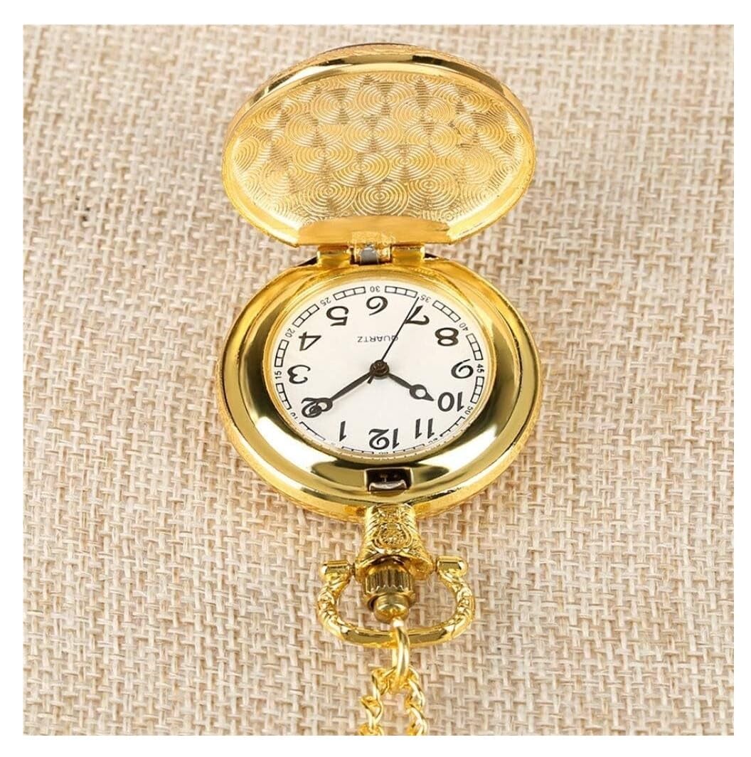 Reloj de Bolsillo Unisex Reloj De Bolsillo Diseño Ojo Místico Cuarzo Collar Único Vintage Hombres Mujeres Clásico Fiestas