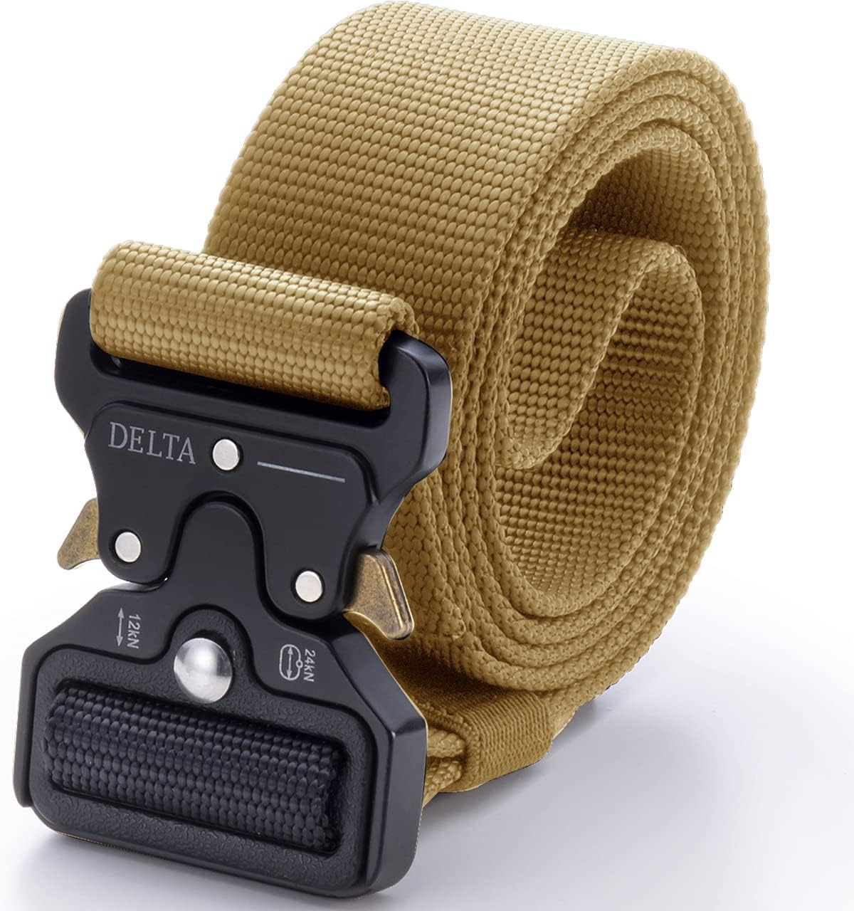 Amazon DELTA FIELDS タクティカル ベルト サバゲーベルト ワンタッチベルト コブラバックル サバイバルゲーム 装備