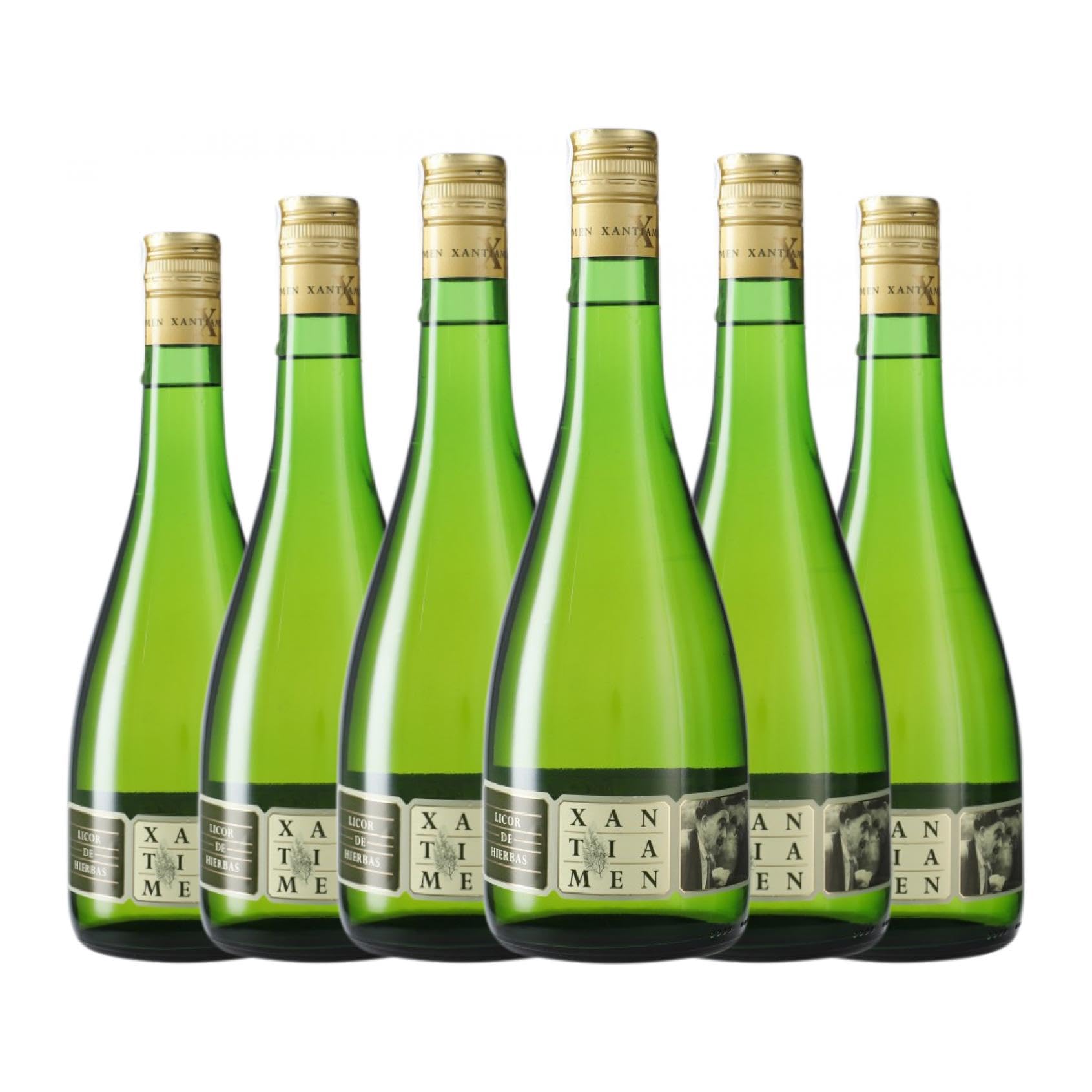 Licor de hierbas Osborne Xantiament Hierbas 70 cl (Caja de 6 Botellas de 70 cl)