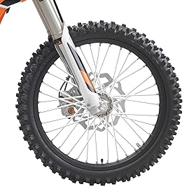 PSLER 72 PCS Spoke Skins Spoke Trim Wrap Decoration Protector Pipe Motocross Pit Dirt Bike Aaccessories White