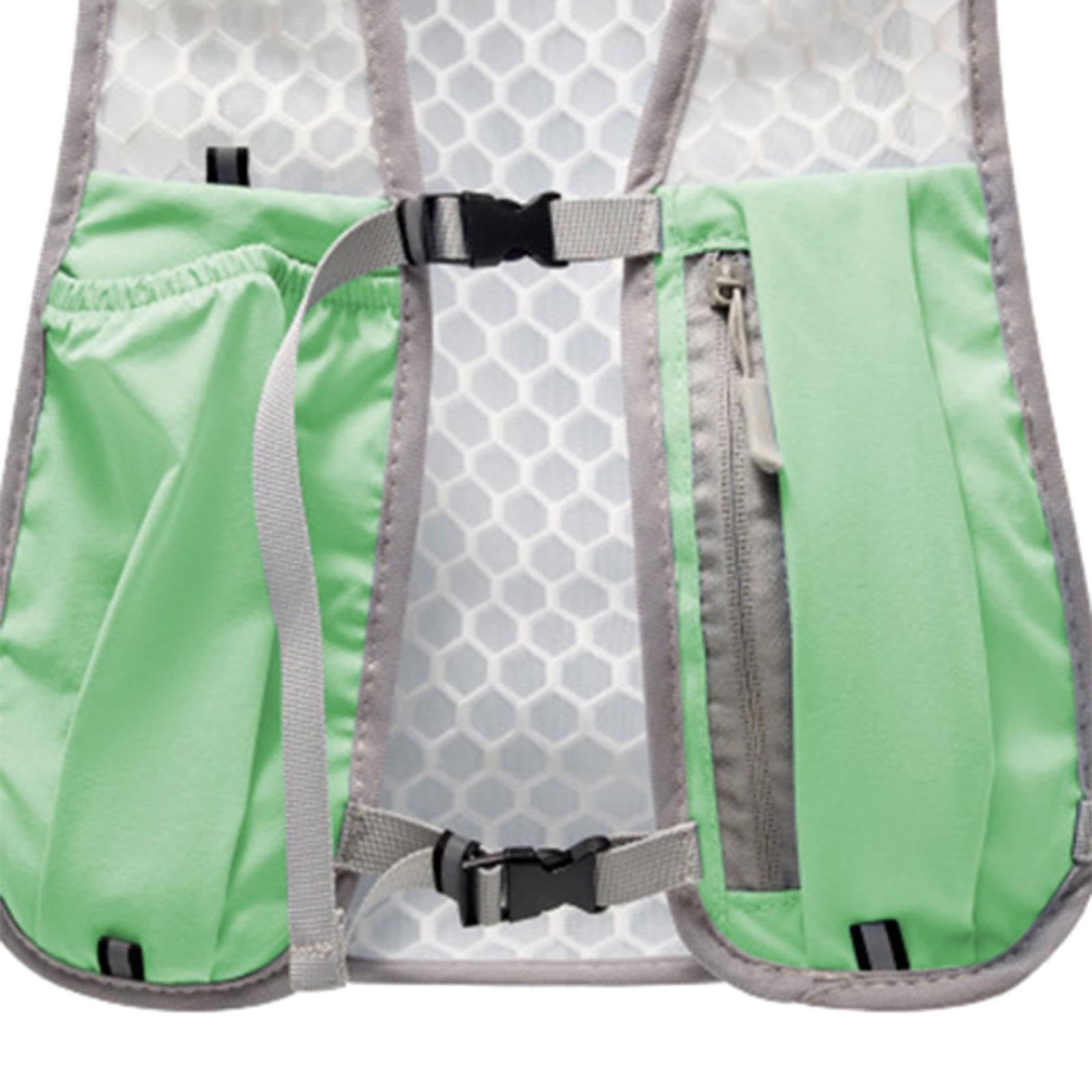 CALANDIS™ Hydration Vest for Men Women Reflective Water Pack for Trail Race Marathoner Green | Hydration Packs | Hiking Backpacks | & Hiking | Outdoor Sports-image-47
