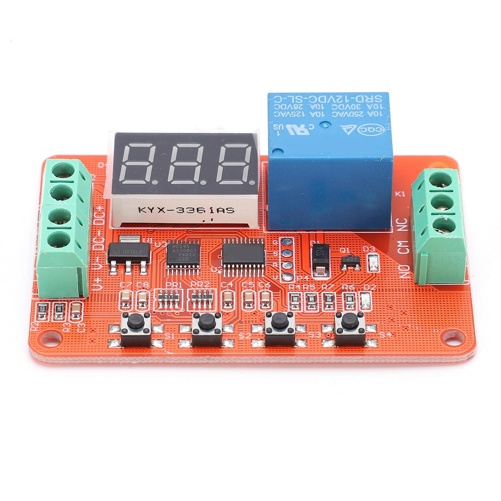 DVB01 Digital Voltage Comparator Module 5 Funktionen Spannungsüberwachung Spannungsmessung Ladeentladungsschutz