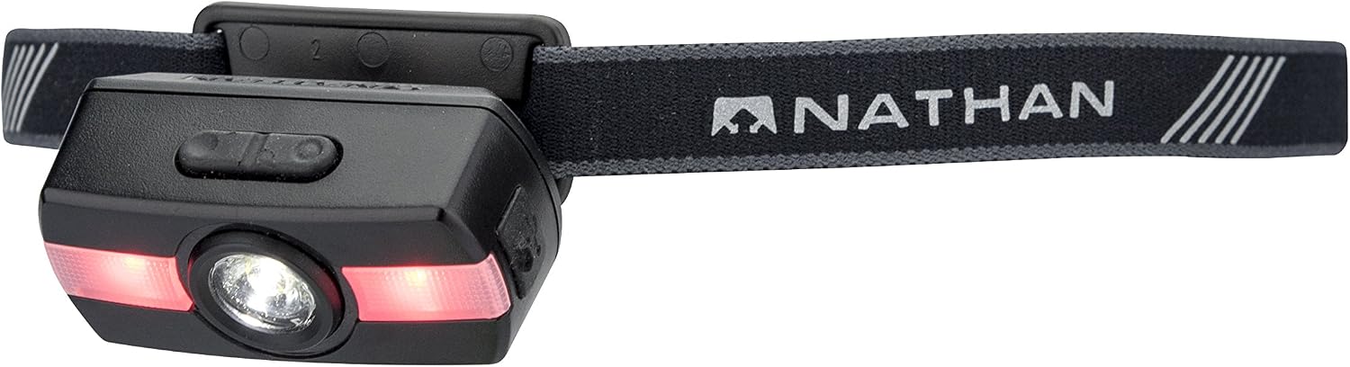 Nathan LED Running & Safety Lights – Headlamps, Armbands, Chest & Heel Lights