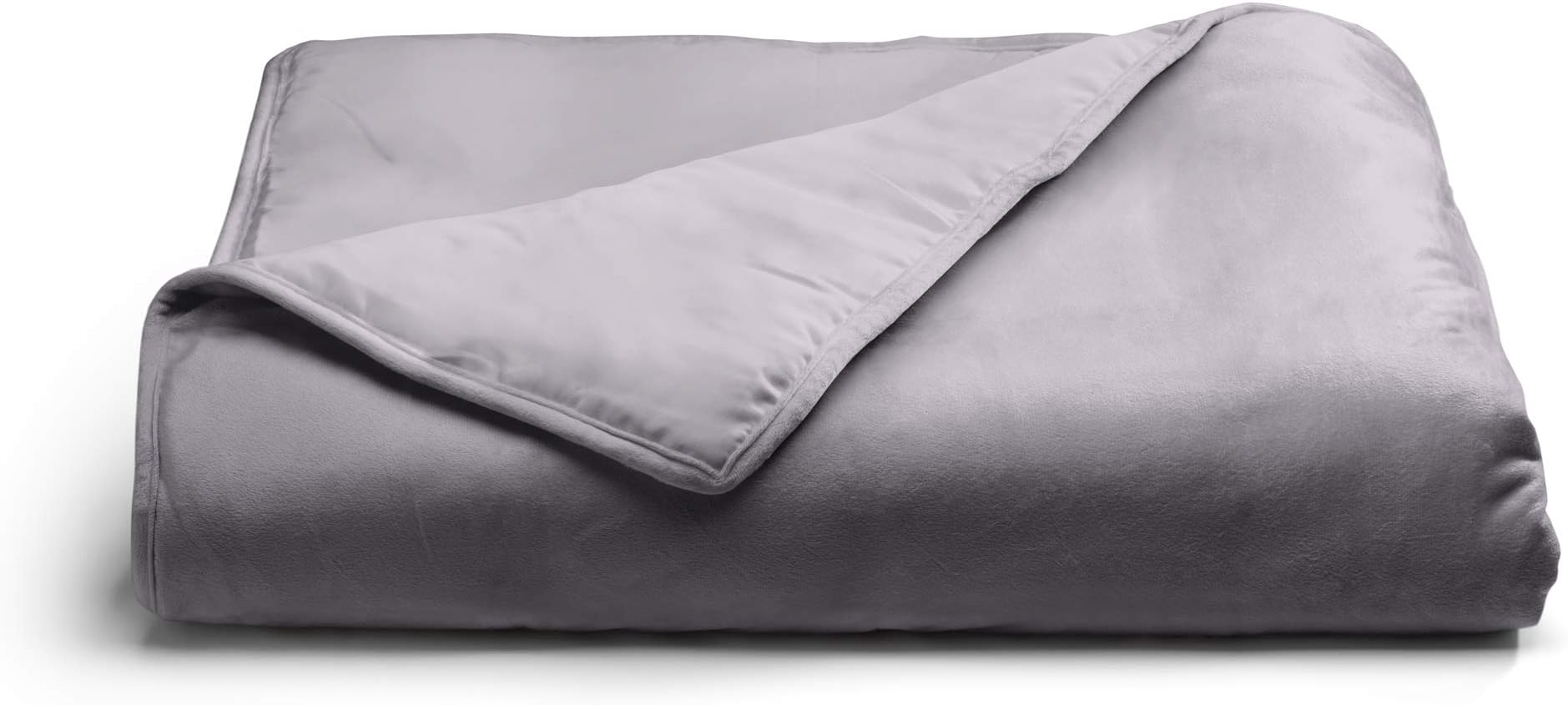 Tranquility. Weighted Blanket with Washable Cover ● Gray ● 15 lbs