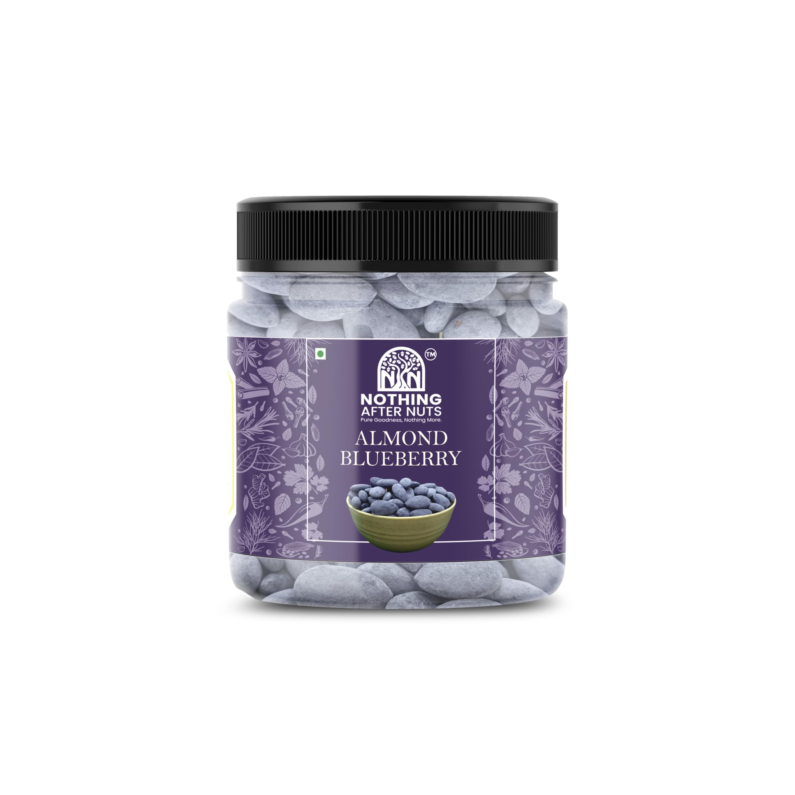 Nothing After Nuts; Pure Goodness Nothing More 100% Natural Blurberry Almonds 250 gm | Flavoured Almonds,Roasted Coated Almonds, Coated Nuts, Snack, Healthy Nutritious Nut | Fresh-picture-18