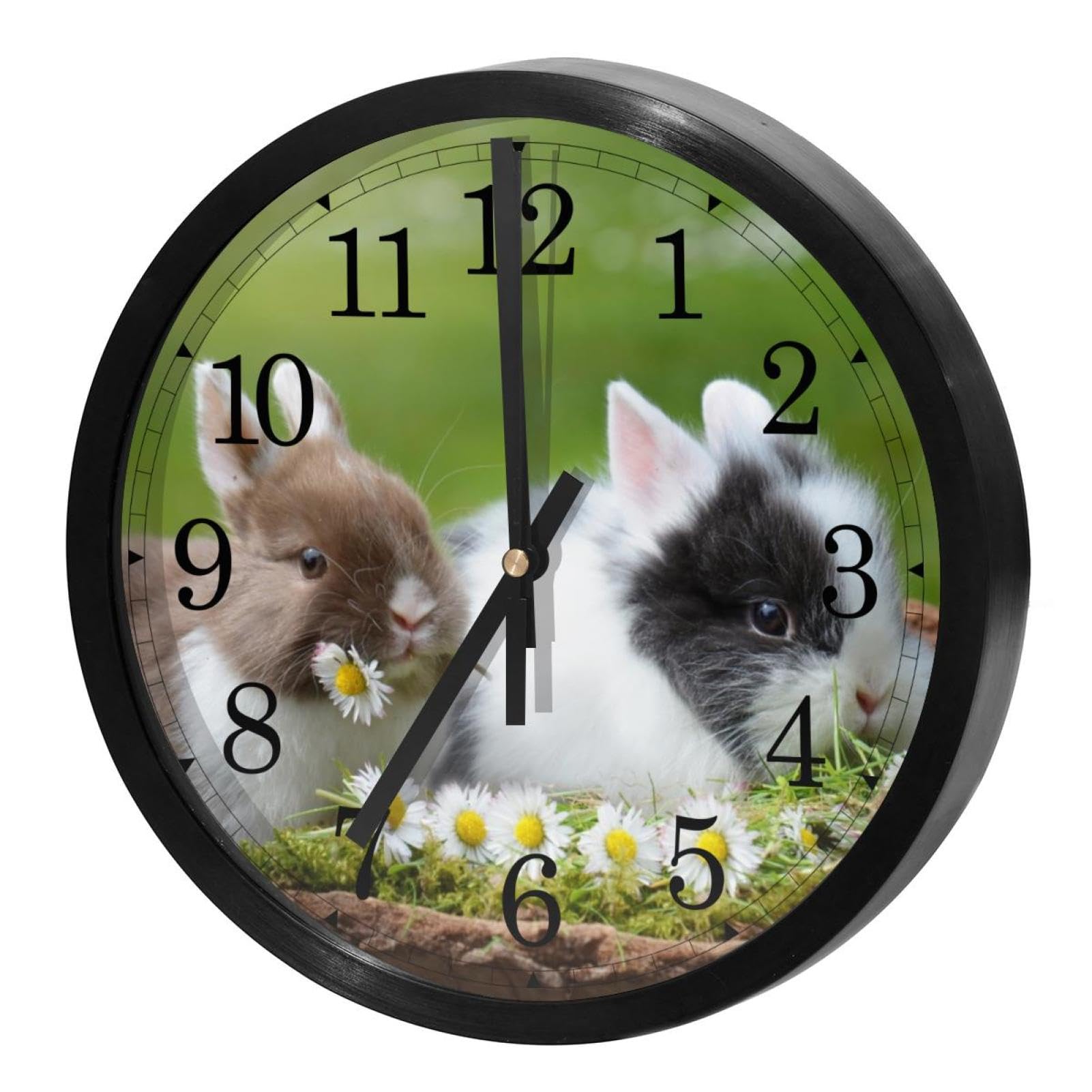 Horloge murale silencieuse pour retrouver le sommeil dans une chambre d'enfant avec style