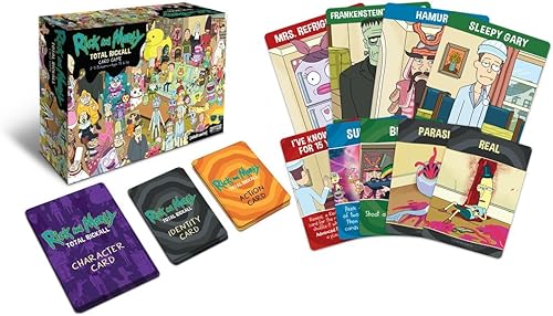 Miniatura 3 de Juego de cartas cooperativo Rick y Morty total Rickall