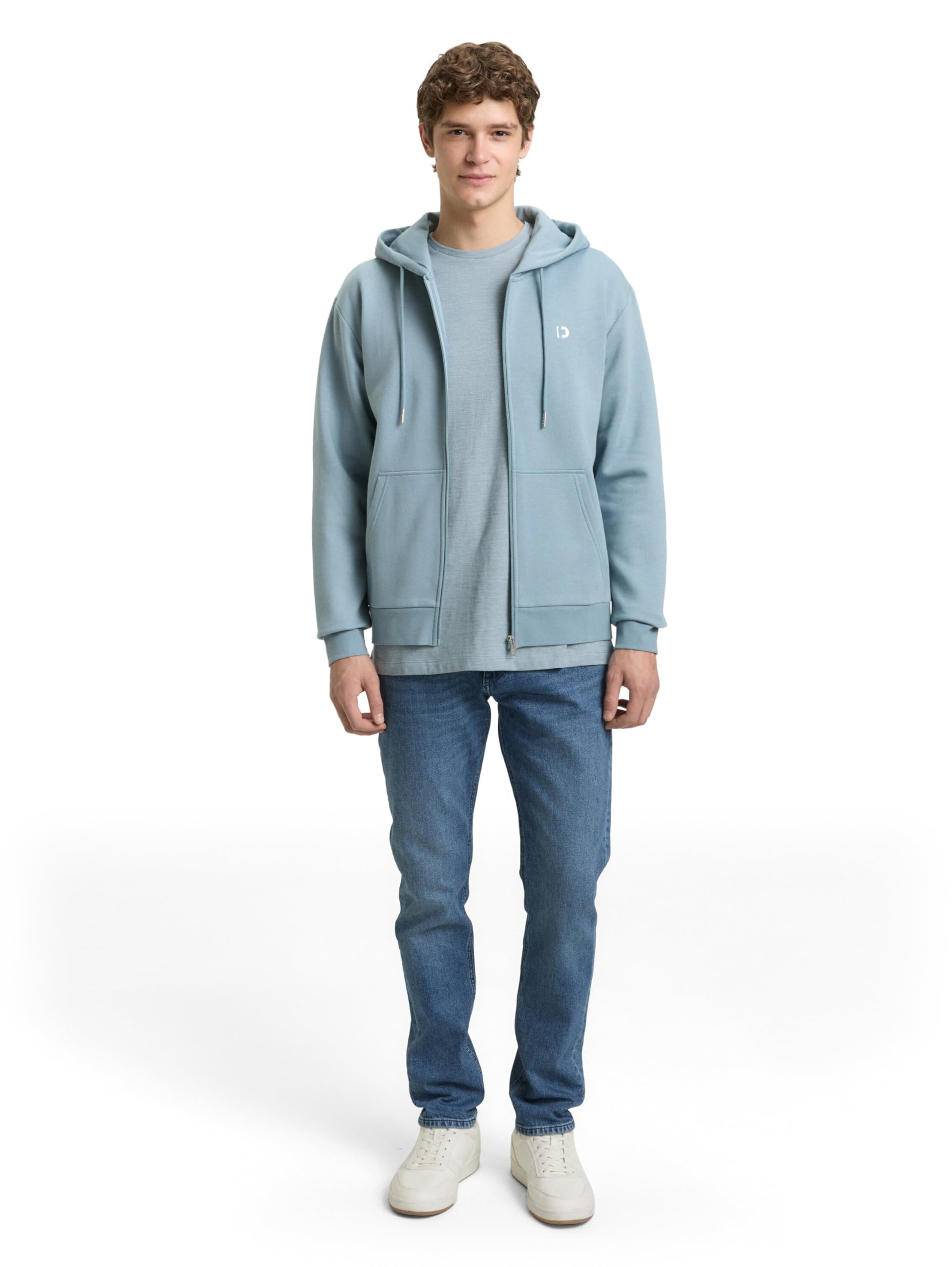 TOM TAILOR Denim Bluza sportowa Mężczyźni Herren - Sweatshirts & Kapuzenpullover