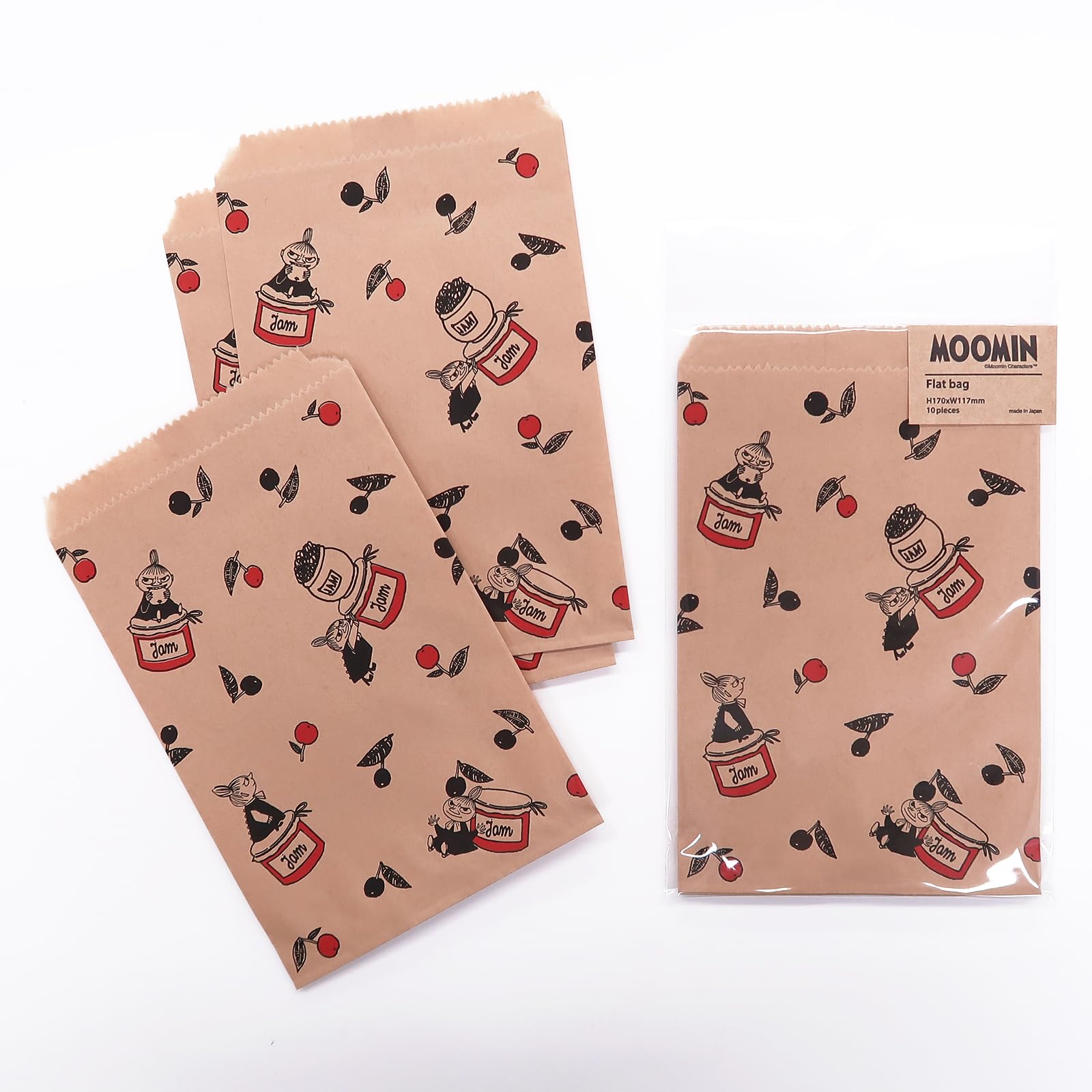 Amazon.co.jp: インディゴ MOOMIN リトルミイ ラッピング 紙袋 平袋